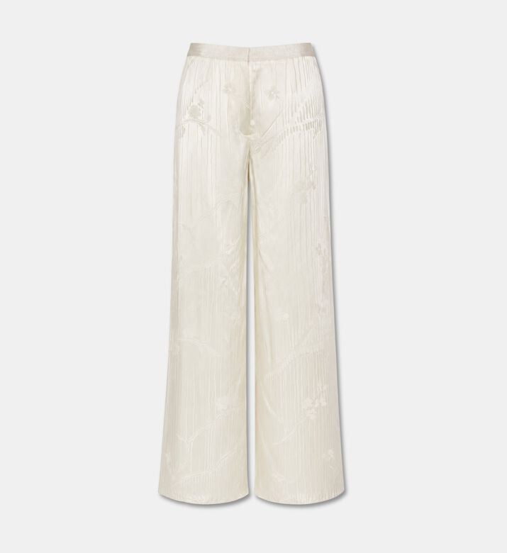 Forte-Forte Lotus Jacquard Wide-leg Pants, Packshot View