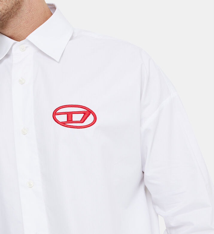 S-dou-plain Cotton Shirt