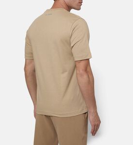 Pal Zileri Printed Peacock T-shirt, Model View