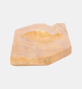 منفضة سجائر ثنائية الشكل هندسية رخامية