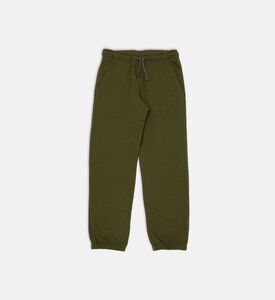 Champion Embroidered Logo Tapered Sweatpants, Green, Xs, Packshot View