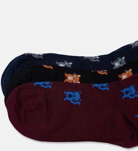 Paul Smith All-over Bear-print 3-piece Socks Pack, Packshot View