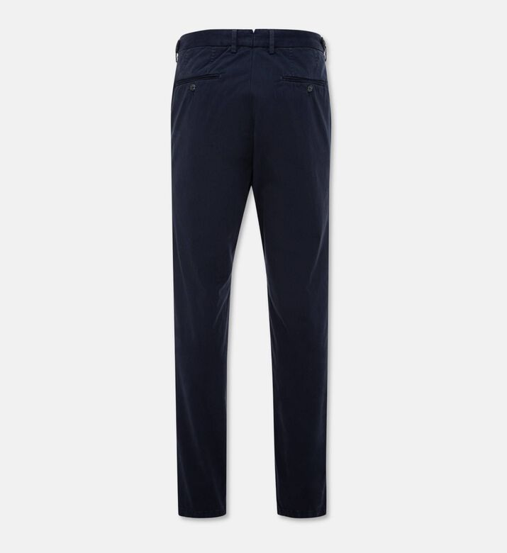 Carter and White Adam Buttoned Trousers, Navy, M, Packshot View