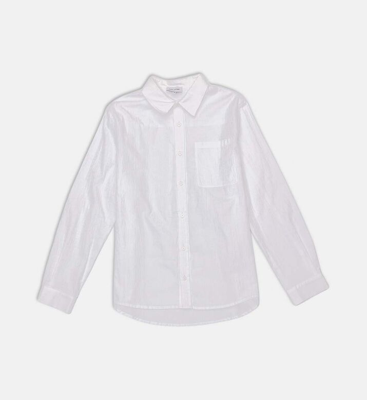 Cotton Poplin Long Sleeved Shirt