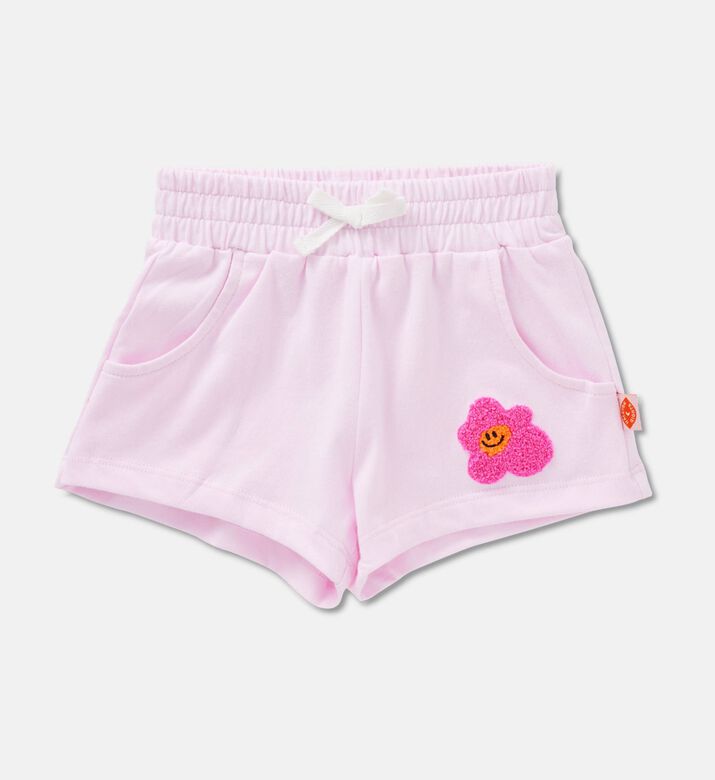 Halcyon Nights Floral Appliques T-shirt Shorts Set, Packshot View