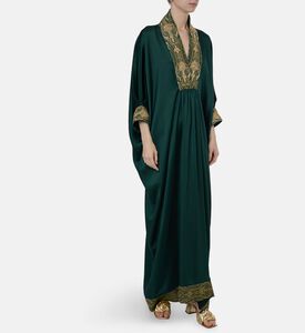 BARG Paisley Embroidered Abaya, Model View
