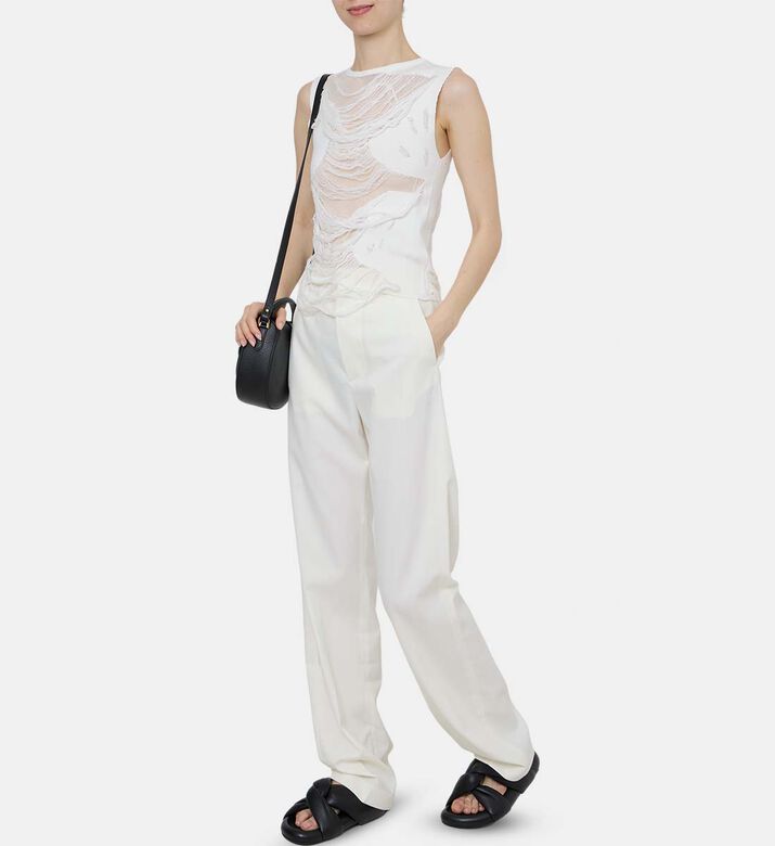 Sleeveless Cotton Top