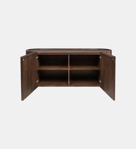 Versmissen Pogoro Mindi Steel Buffet Table, Packshot View