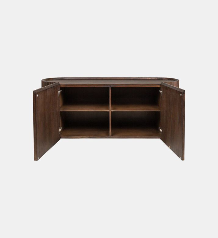 Versmissen Pogoro Mindi Steel Buffet Table, Packshot View