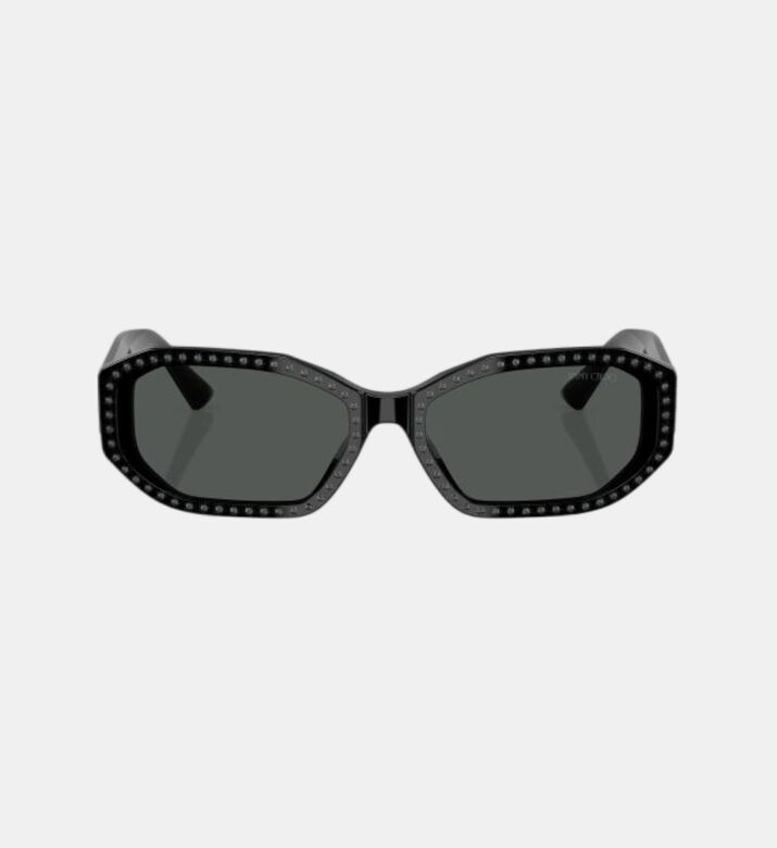 Crystal Oval Sunglasses