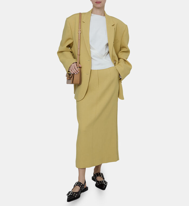 Alison Oversized Contrasted-detail Blazer Alison Oversized Contrasted-detail Blazer