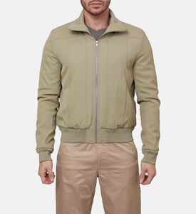 High-neck Zipper Closure Jacket