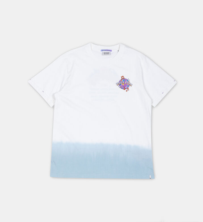 Girl Logo Disco Dip-dye T-shirt