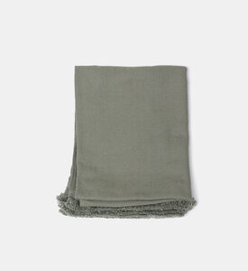 Swan Fringe Lace Cotton Throw