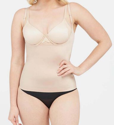 Spanx - Suit Your Fancy Open Bust Cami - Tops - Galeries Lafayette UAE