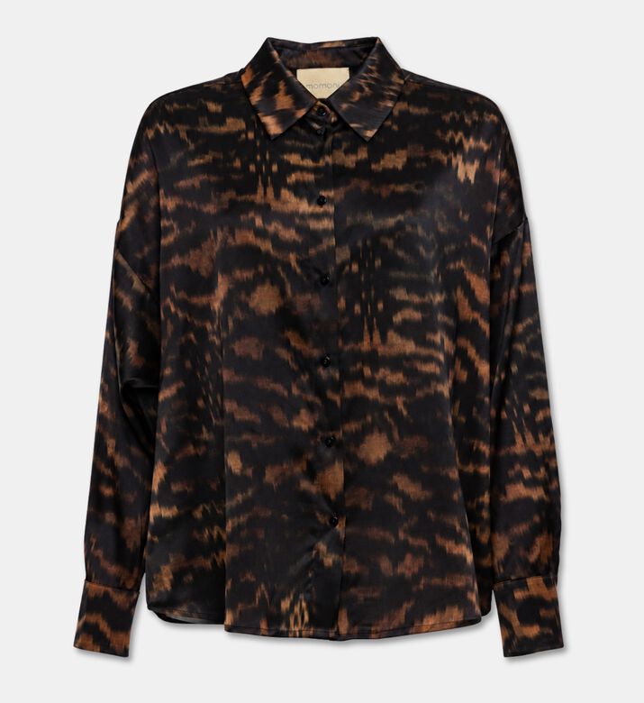 Momoni Flau Silk Printed Shirt, Packshot View