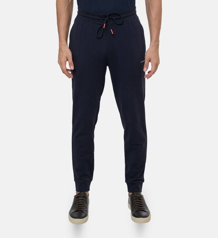 Hackett London Casual Logo-embroidery Pants, Model View