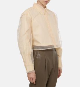 Mes Demoiselles Shirt, Beige, 40, Model View