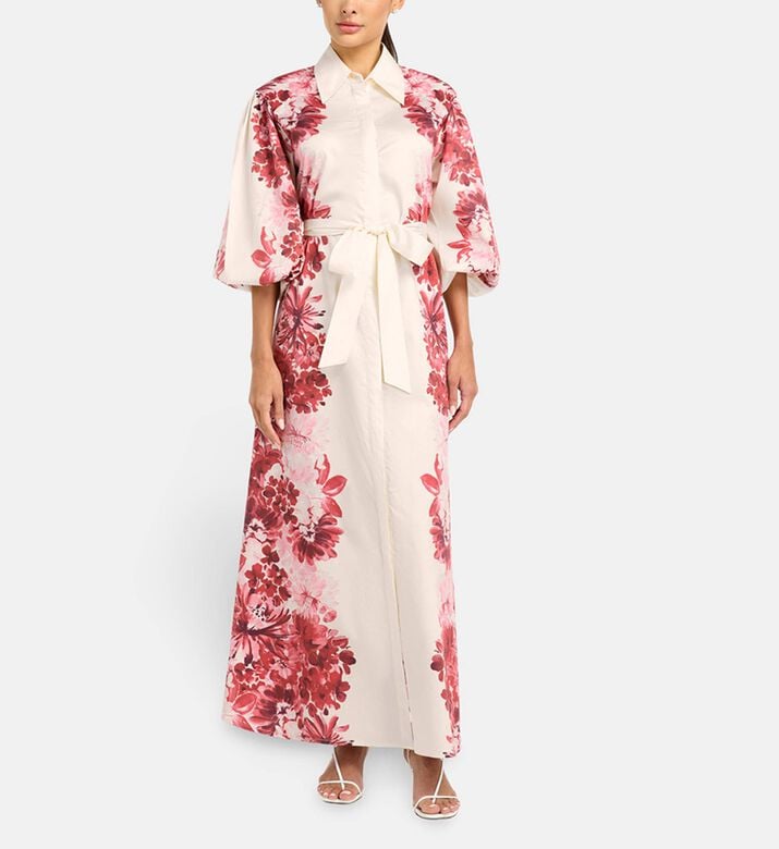 Carter and White Dress Judith, Model View