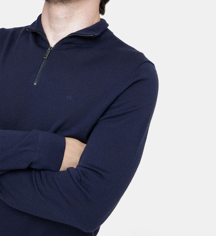 Merino Quarter Zip Sweatshirt