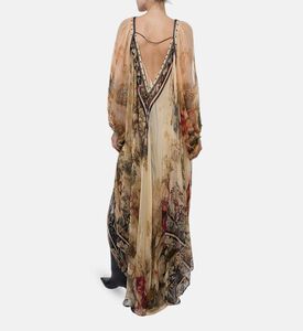 Mes Demoiselles All-over Print Flared Dress, Model View