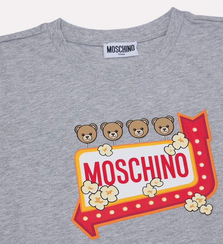 Moschino Kids Logo Graphic Crewneck T-shirt, Packshot View