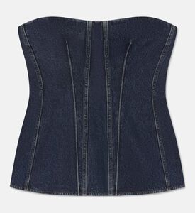 Citizen of Humanity Sleeveless Denim Corset, Packshot View