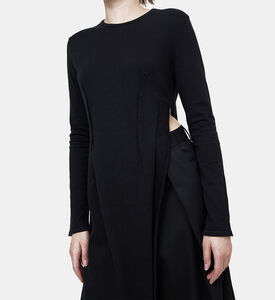 Black Asymmetrical Long Dress Black Asymmetrical Long Dress