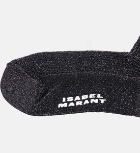 جوارب لولا بطباعة شعار حريرية