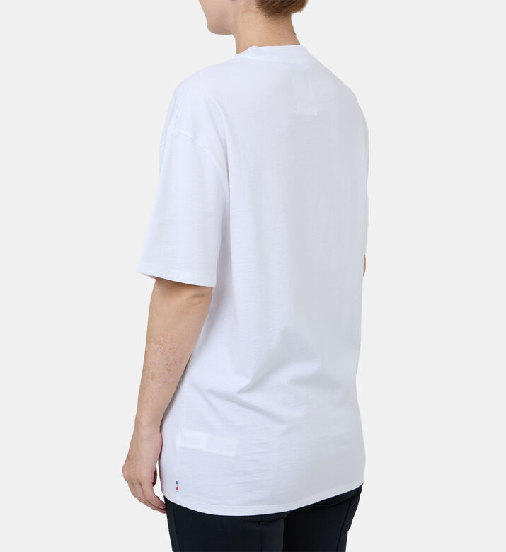 تيشيرت قطن برقعة لوغو