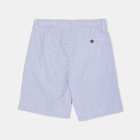 Cotton Stripped Bermuda Shorts