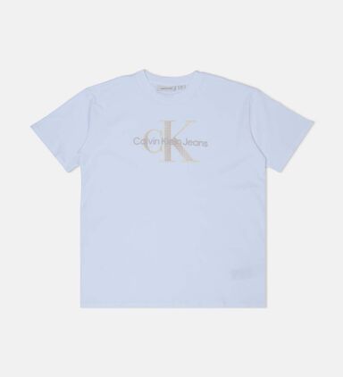 Casual Embroidered Logo T-shirt