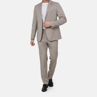Single-breasted 2-piece Suit Set