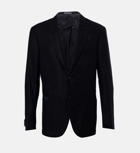 Corneliani Tone-on-tone Check Tailored Blazer, Packshot View
