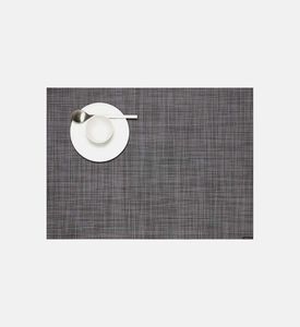 مفرش صحون مستطيل بنسيج السلة صغير