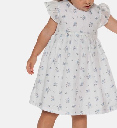 Eugenie Flower-print Baby Dress