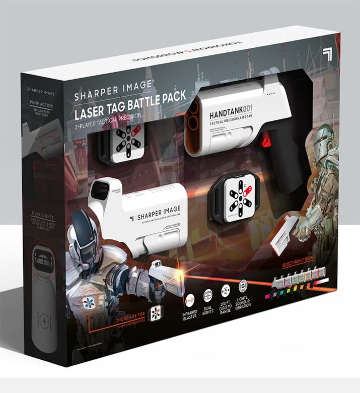 Sharper Image Toy Laser Tag Starter Pack, Packshot View