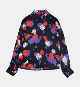 Girl Floral-print Blouse Girl Floral-print Blouse
