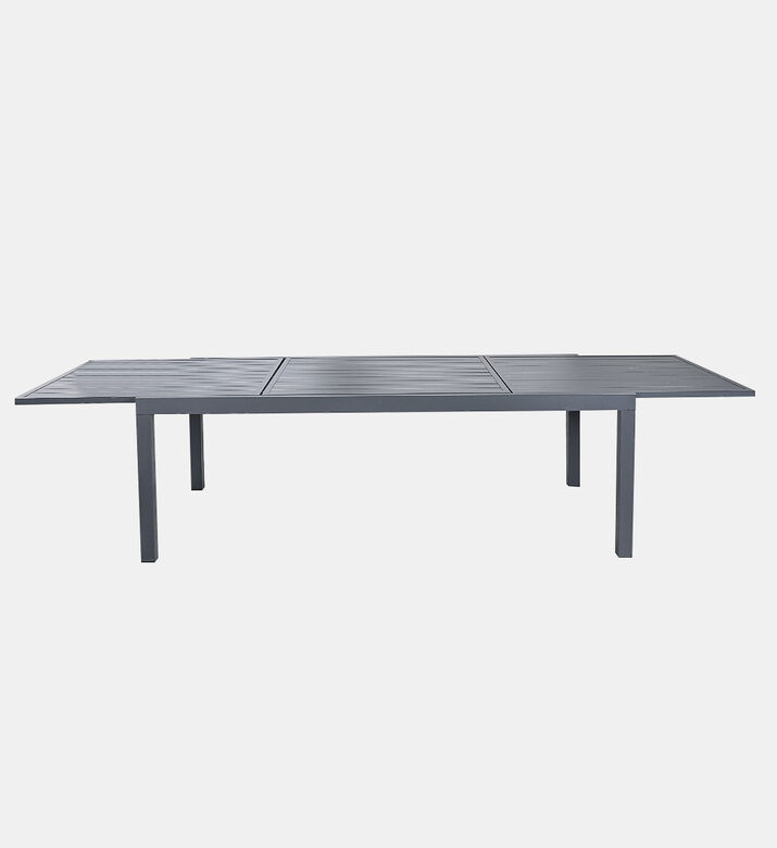 Gozby Alum Extendable Table