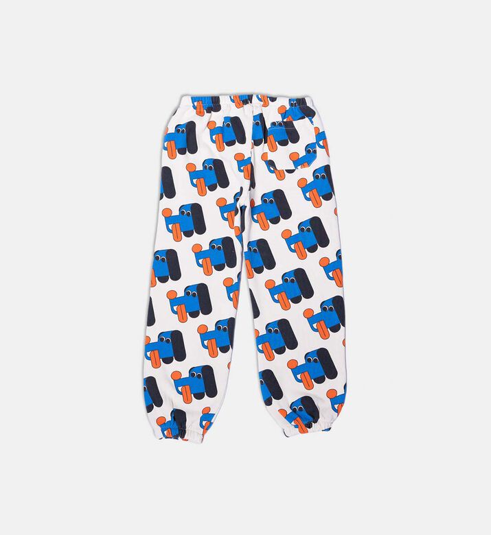 Bobo Choses All-over Colorful Dogs Elasticated Waistband Jogging Pants, Packshot View