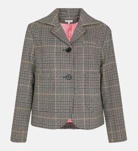 Scotland Wool Checkered Jacket Scotland Wool Checkered Jacket