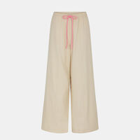 Beldi Striped Embroidered Pants