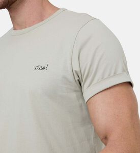 Poitou Ciao Embroidered T-shirt