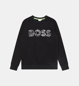 Brushed Cotton Round Neck Sweatshirt Brushed Cotton Round Neck Sweatshirt