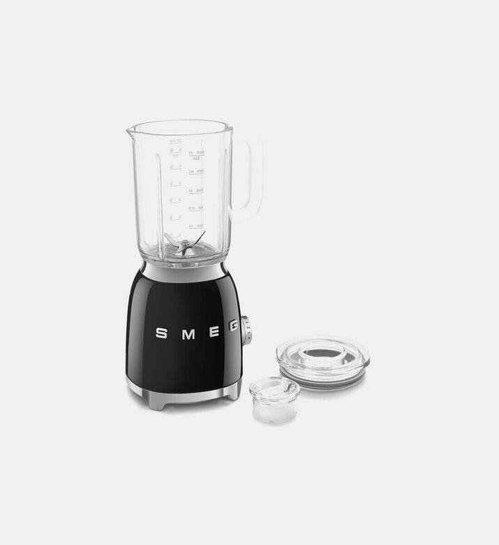 Smeg 50s Style Table Blender, Black, Packshot View