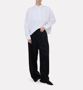Jil Sander Satin Shiny Side Pants, Model View