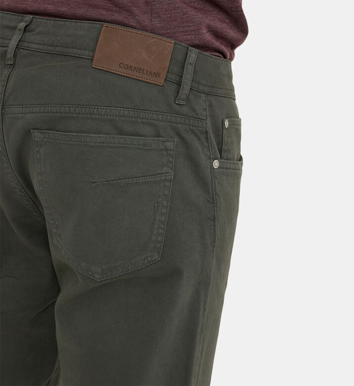 بنطال جبردين مطاطي 5 جيوب