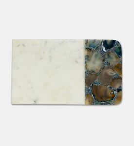 Home Deco and More Ocean Marble Platter, Packshot View