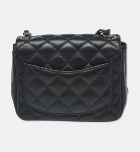 Chanel Preowned Chanel Cc Mini Black Square Flap Bag, Packshot View