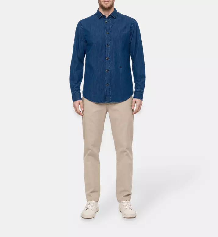 Jacob Cohen Regular-fit Denim Shirt, Model View